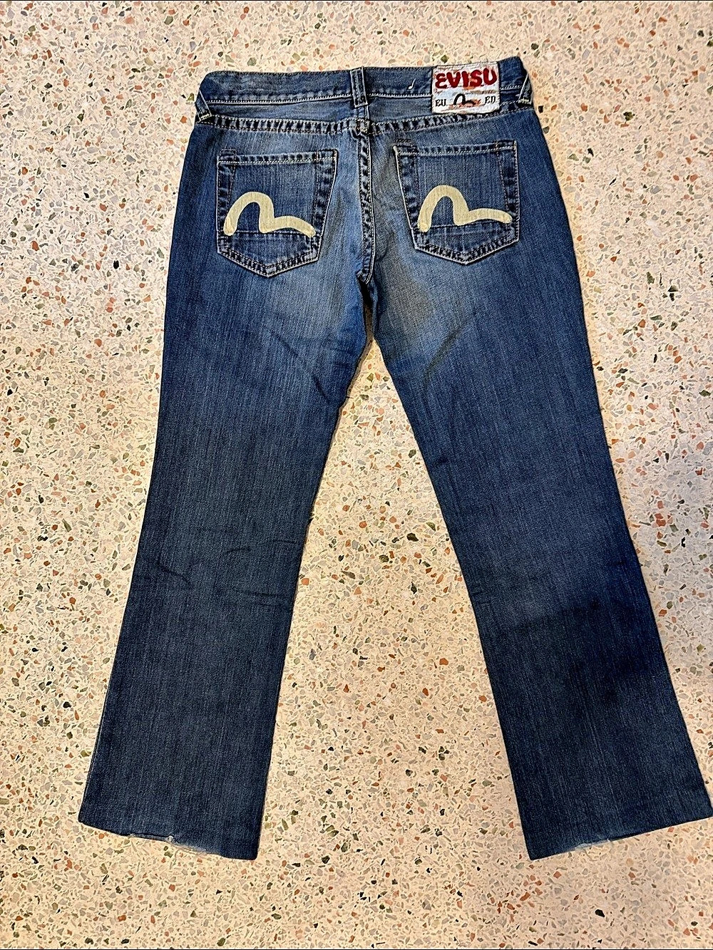 Miss Me Boot Cut Jeans Blue Waist 30
